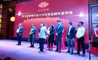 喜報！英嘉尼蟬聯“2017年度十大優秀智能娛樂影院品牌”