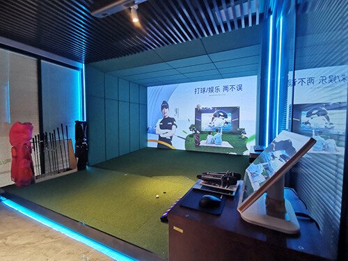 【方案?室內(nèi)高爾夫+影K一體】英嘉尼總部室內(nèi)高